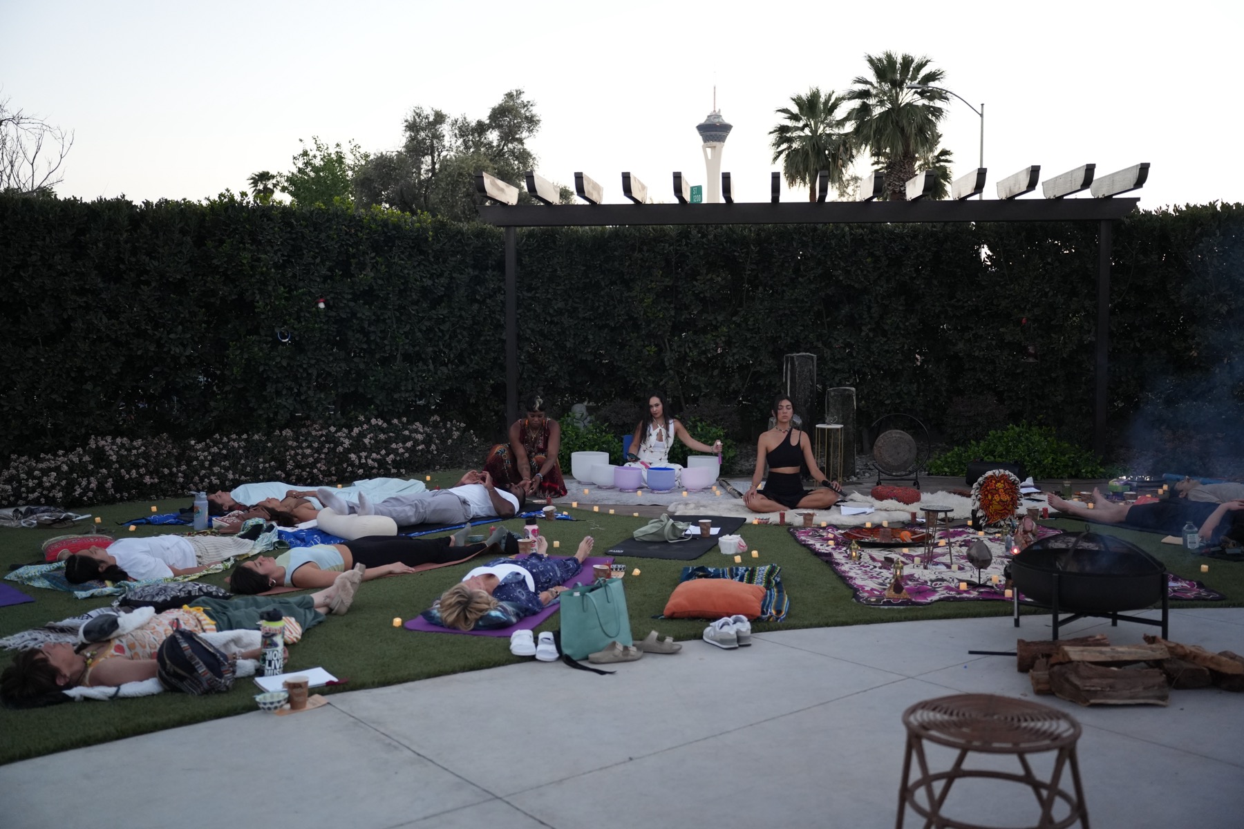 Candle Divination Launch Event community circle