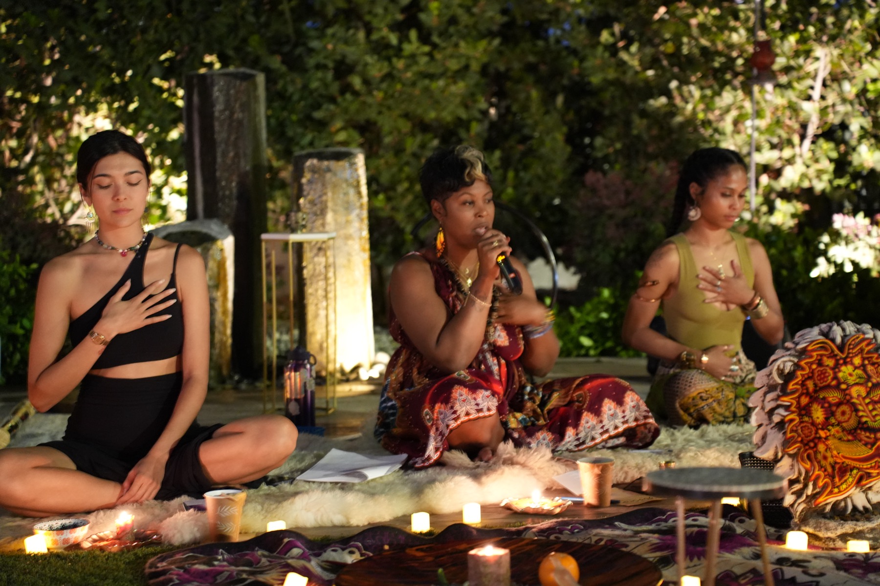 Candle Divination Launch Event healing circle