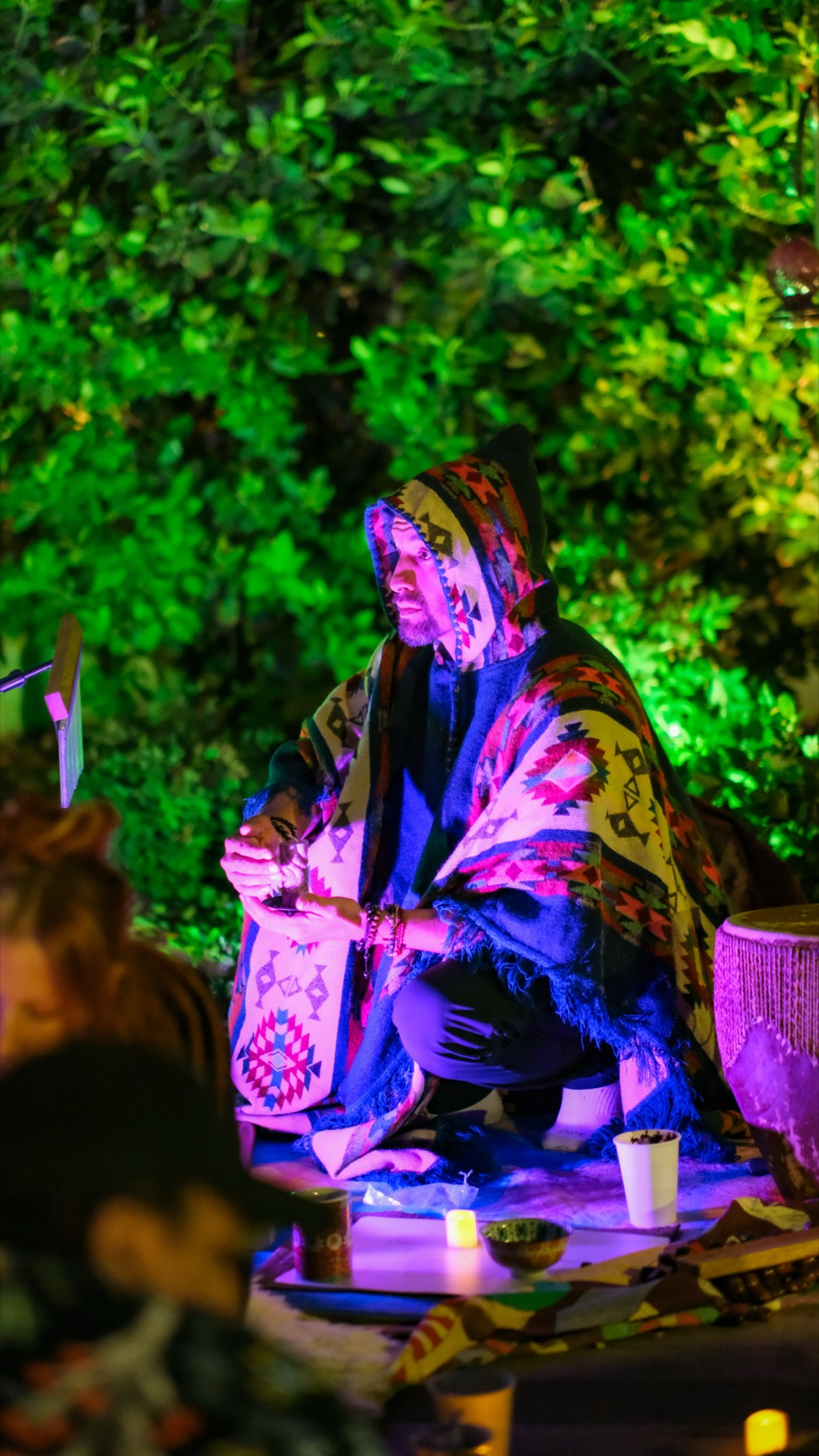 Candle Divination Sound Journey ceremony