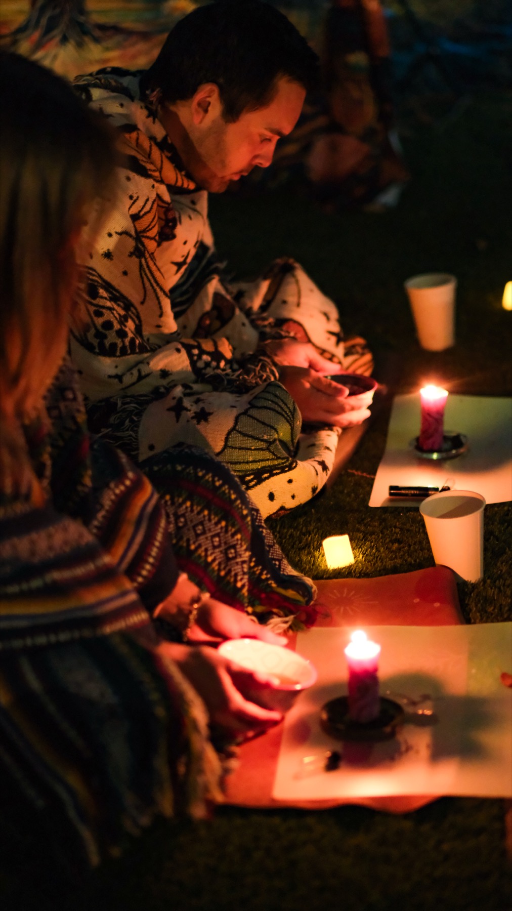Candle Divination Sound Journey healing circle